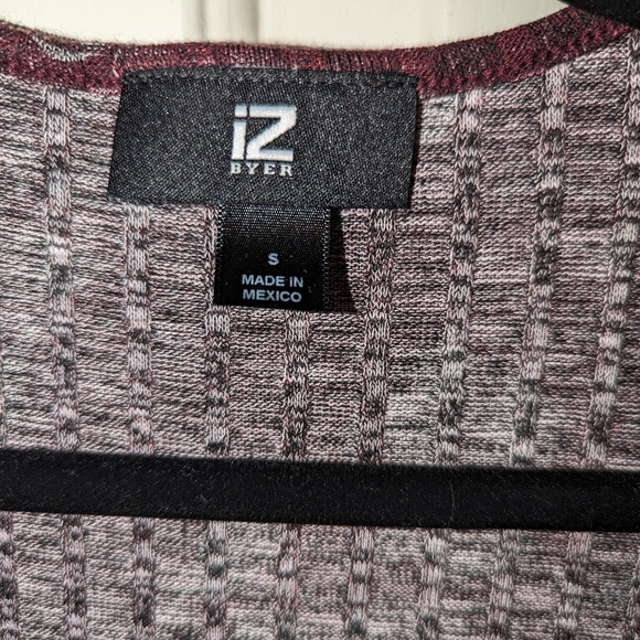 iZ Byer cardigan burgundy with a floral pattern - Picture 5 of 5